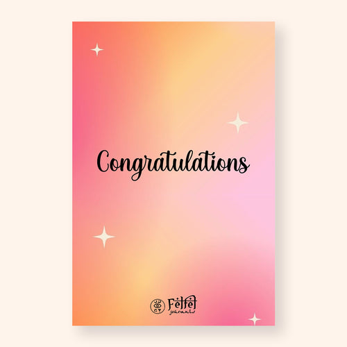 Congratulations