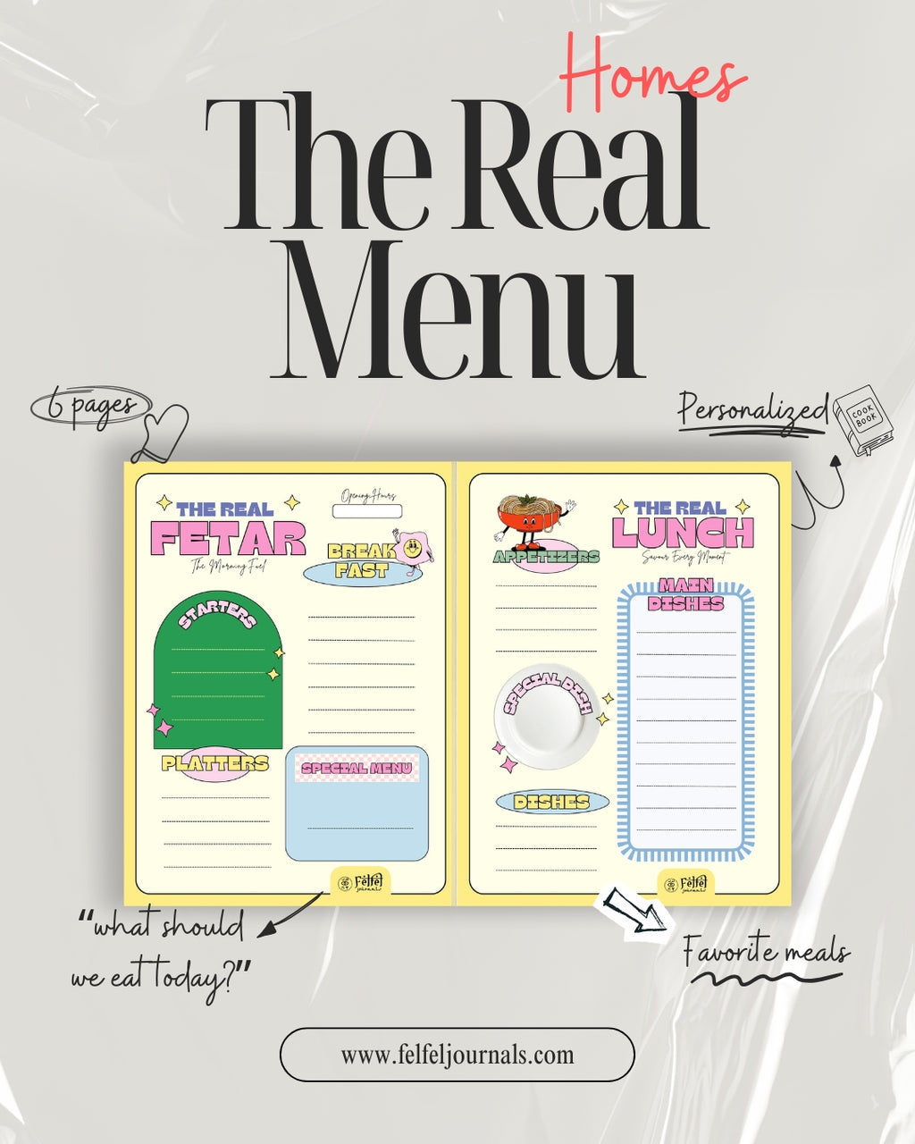 The real home Menu