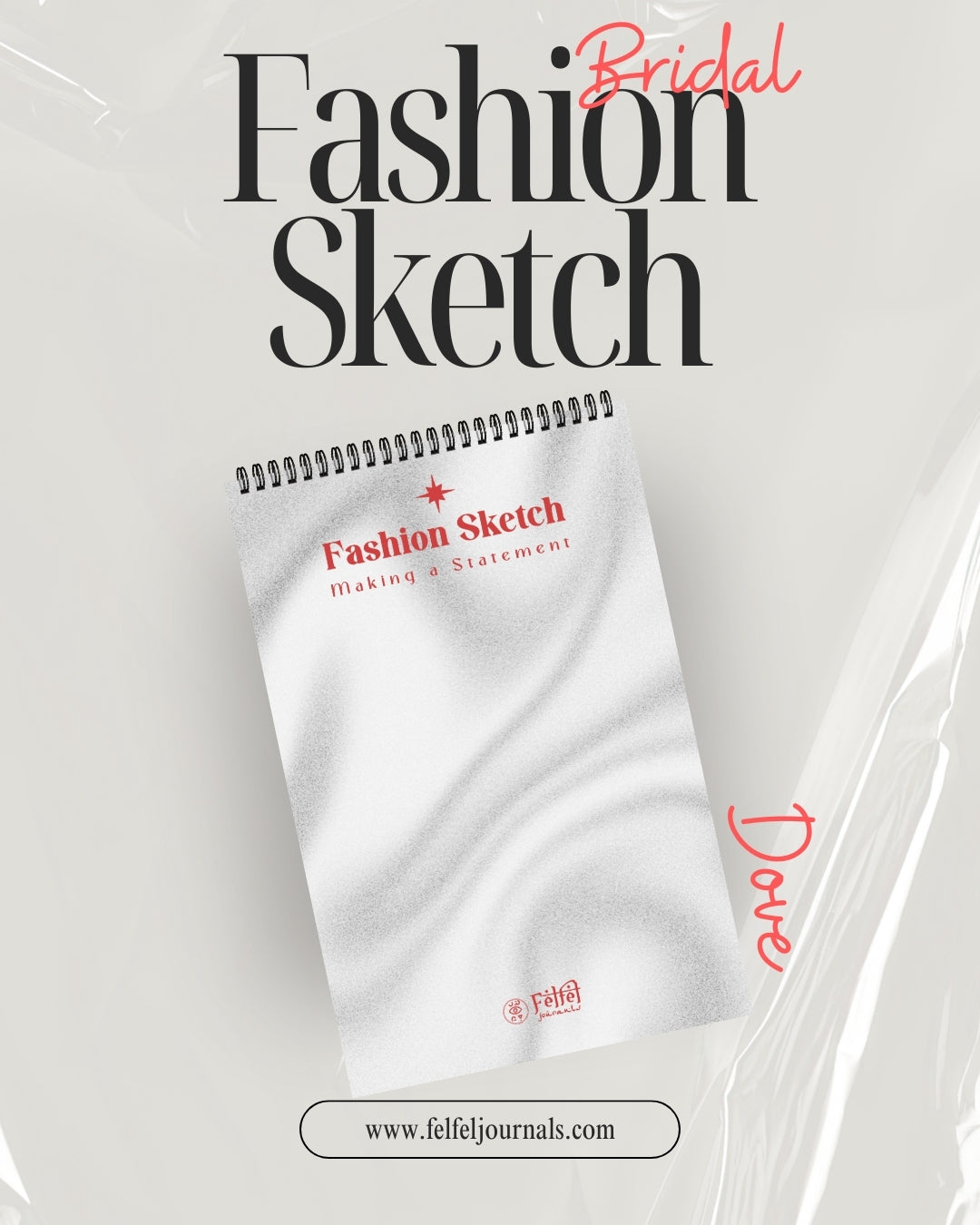 Bridal Fashion Sketch 350gm