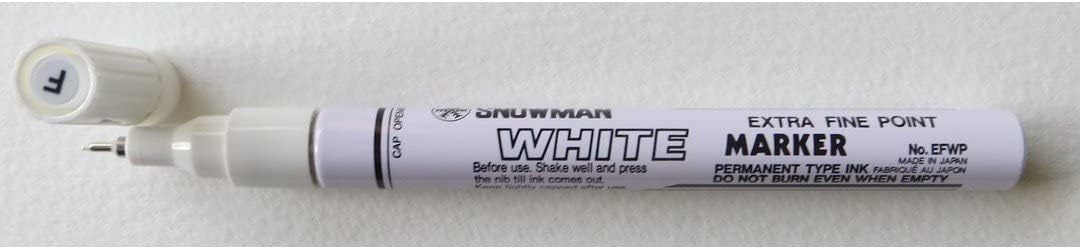 White marker (permenant)