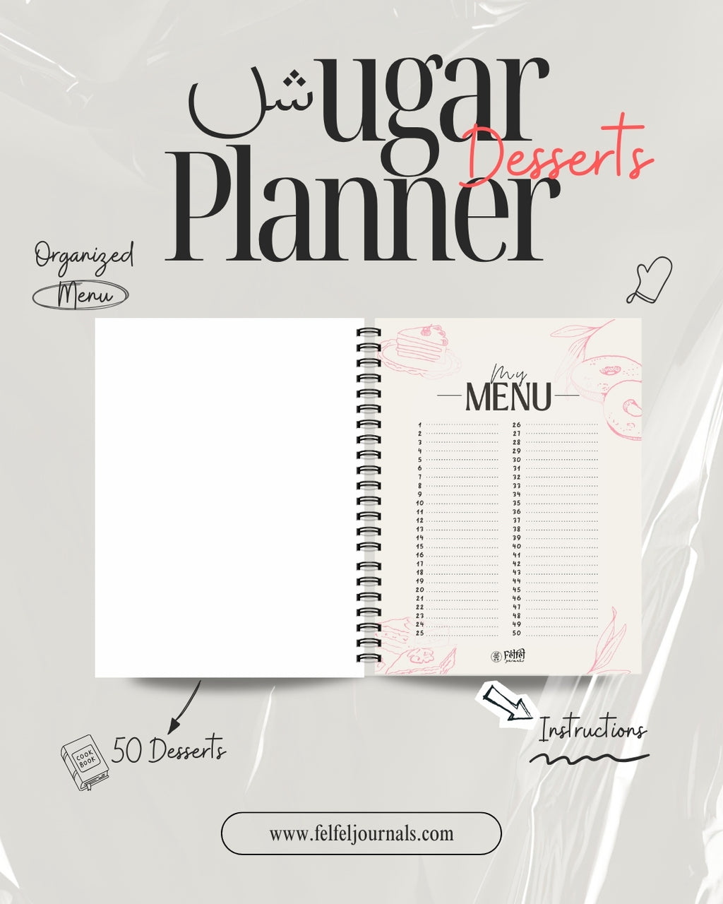 The Desserts planner