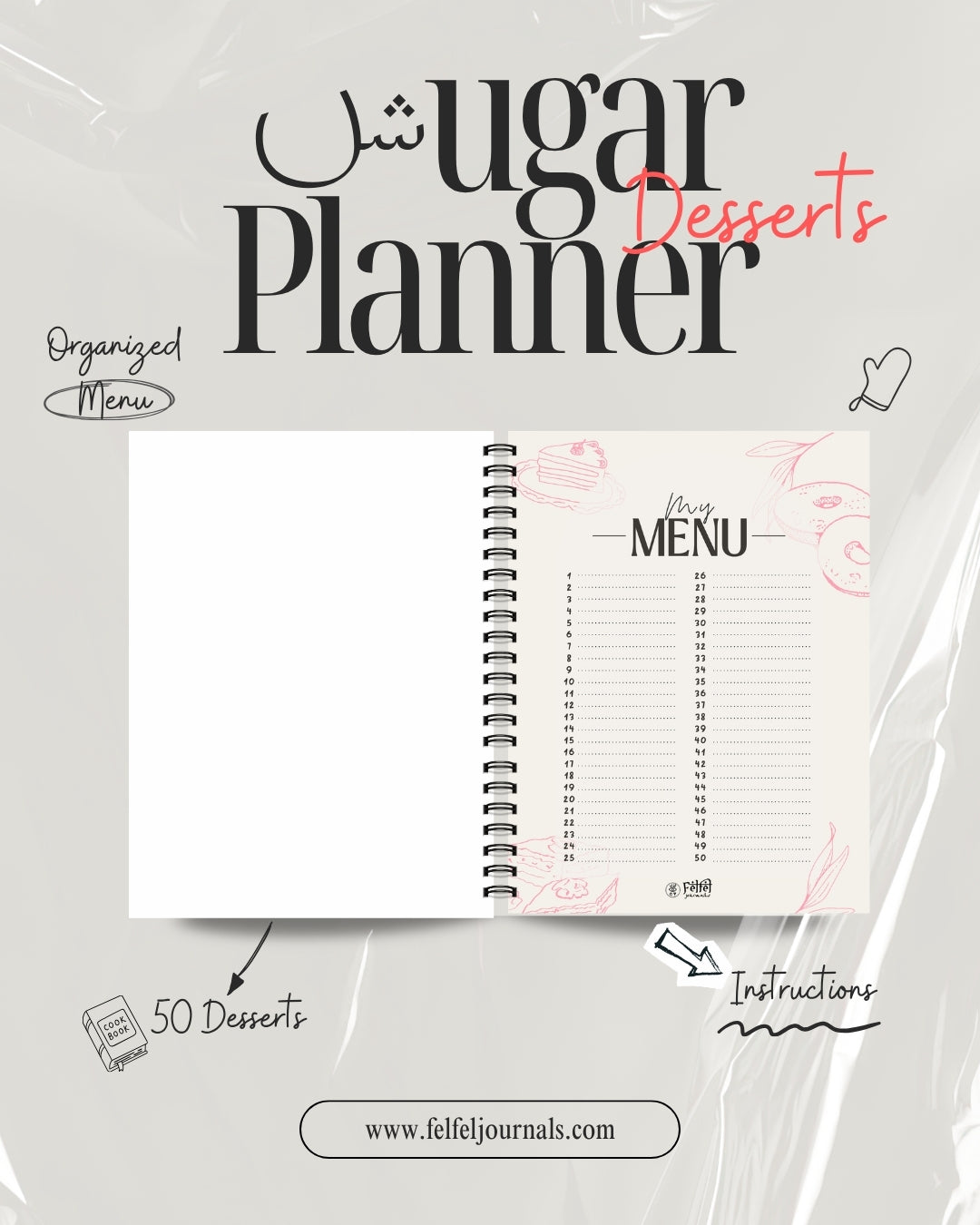 The Desserts planner