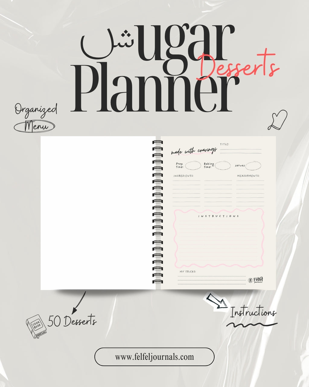The Desserts planner